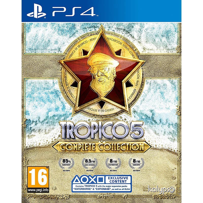 全新未拆ps4 天堂島5 年度完全完整版英文版tropico 5 總統萬歲5 Complete Edition 蝦皮購物