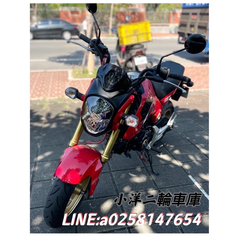 2014 HONDA MSX125 二手庫存 歡迎預約試騎 滿18有工作零元分期輕鬆交車 多台熱門車款歡迎預約參觀