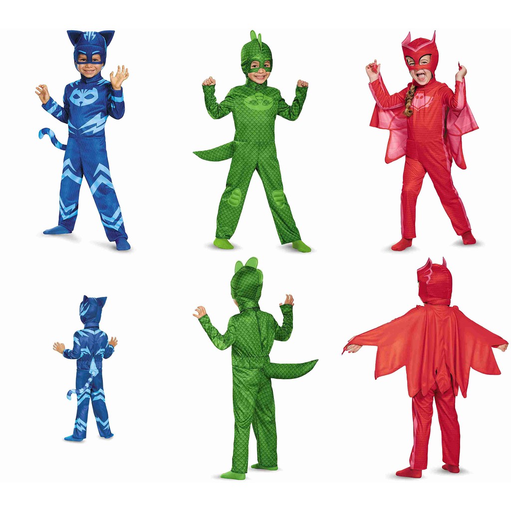 c ❤️正版❤️ 美國睡衣小英雄 PJ MASKS 兒童 裝扮服 萬聖節  聖誕節  OWLETTE GEKKO