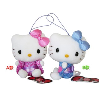 卡漫城 - Hello Kitty 玩偶 和服 13cm 二款選一 ㊣版 絨毛娃娃 吊飾 擺飾 收藏收集 凱蒂貓 布偶