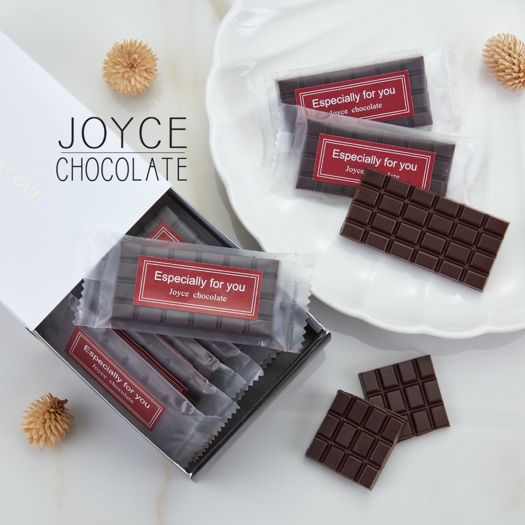 Joyce Chocolate 高純度黑巧克力片禮盒 (8片/盒)