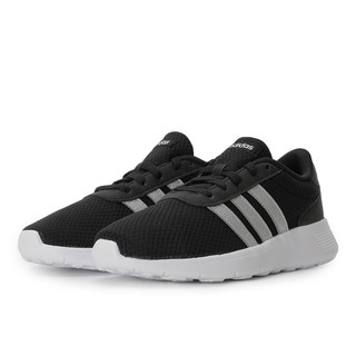 Adidas LITE RACER 女款黑白色運動休閒鞋-NO.FW8979