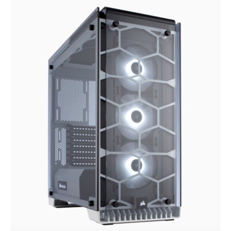 24期分期零利率 全新品 海盜船 corsair 全玻璃電腦機殼 570X 附原裝RGB風扇