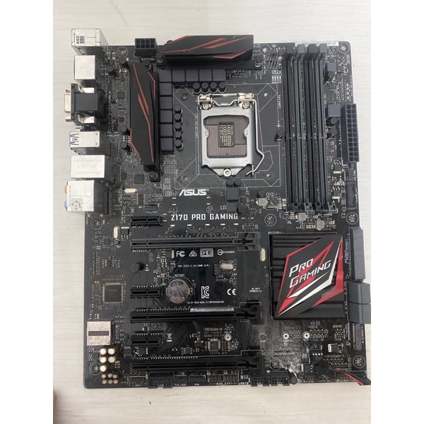 ASUS Z170 PRO GAMING 1151 主機板 無後擋板