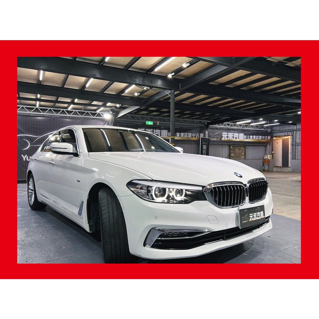 (104)正2017年出廠 G30型 BMW 5-Series Sedan(NEW) 520d Luxury 汽油 白