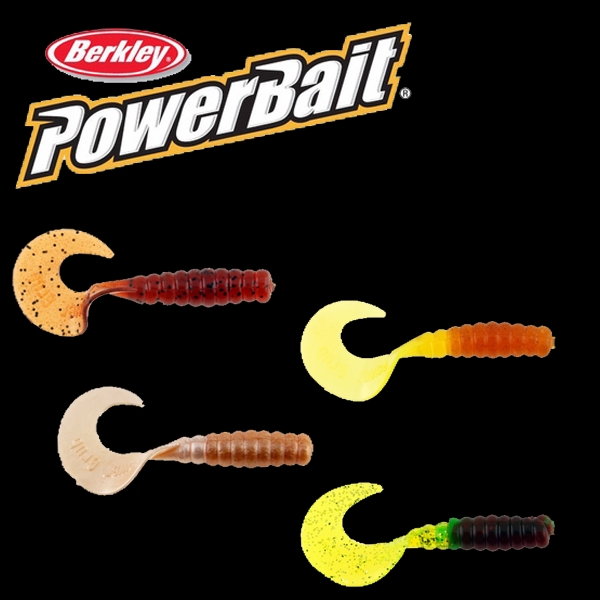 Berkley 貝克力 PowerBait Power Grubs 2吋 強力捲尾蛆 軟蟲 路亞 捲尾蛆