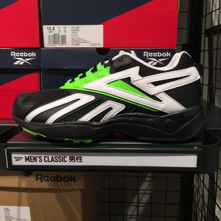 REEBOK CLASSICS INTV LOGO SHOES 男女鞋 休閒鞋 經典 慢跑鞋 復古 黑綠色 FY1299
