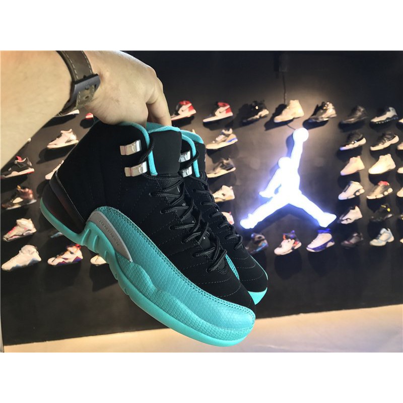 retro 12 hyper jade