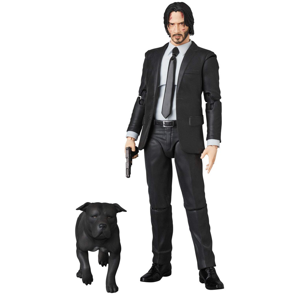 絕版日本正貨 John Wick 捍衛任務 MAFEX限量精緻可動模型公仔 16cm 捍衛任務3 HACKEN07