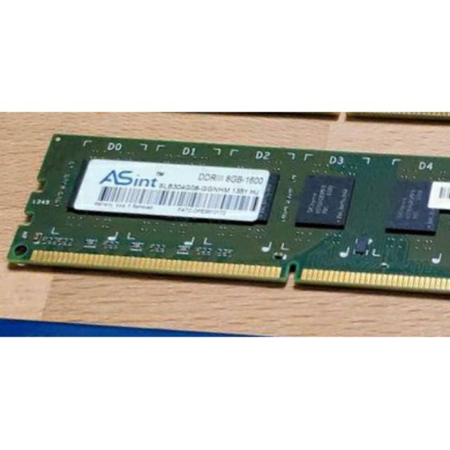 [T.A.H.K.] DDR3 1600 8G 雙面 Asint 記憶體