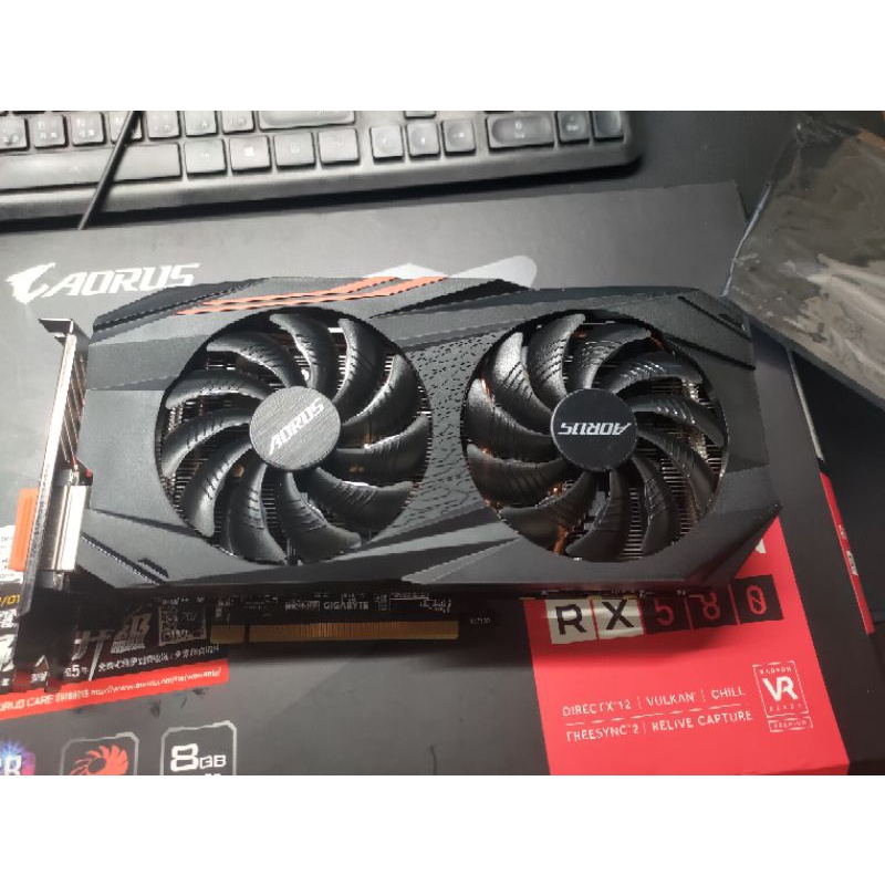 技嘉 Aorus AMD RX580 8G