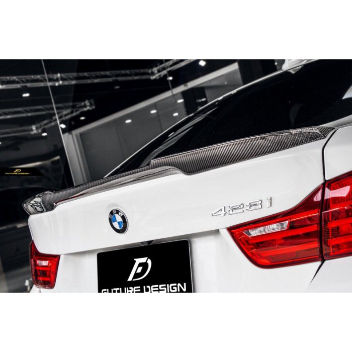 【Future_Design】BMW F36 420 428 435 四門專用 抽真空 雙面卡夢 尾翼 現貨