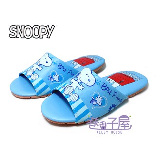 【零碼18】SNOOPY史努比 童款止滑室內拖鞋 [SNKS95036] 藍 MIT台灣製造【巷子屋】