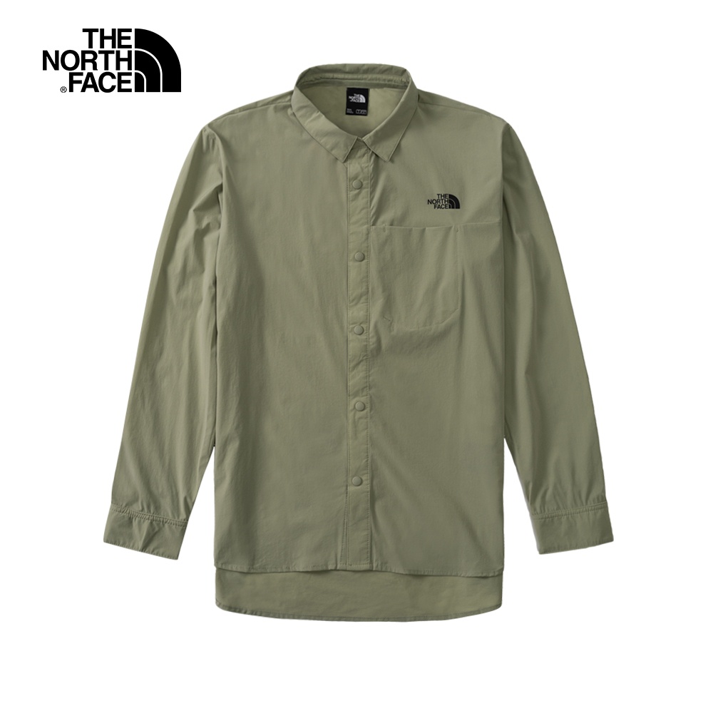 The North Face M NORTH DOME SHIRT - AP 男 長袖上衣 綠 NF0A4NCQ3X3