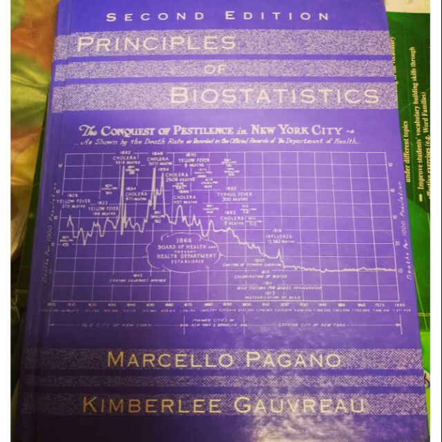 Principles of Biostatistics  (原文二手精裝板）