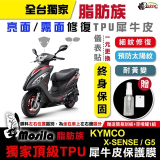光陽 KYMCO X SENSE G5 脂肪族 犀牛皮 儀表貼 螢幕貼 保護膜 防護膜 抗刮 抗UV 膜斯拉 鍍客