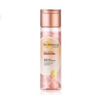 【Bio-essence 碧歐斯】BIO金萃玫瑰黃金活顏卸妝水 190ml【紅綠蘋果】