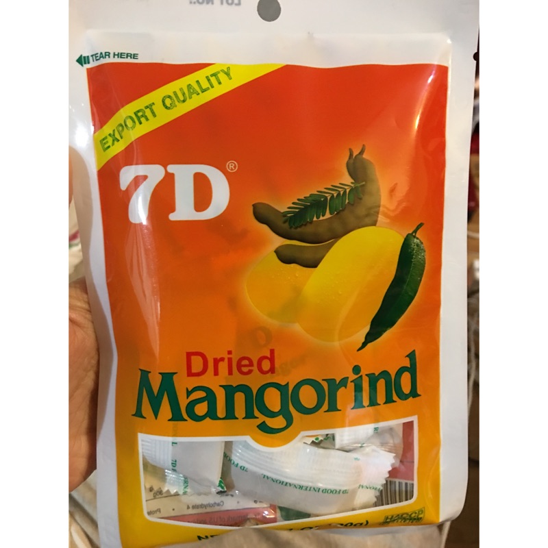 7D Dried Mangorind 菲律賓 芒果軟糖 芒果 羅望子 175g