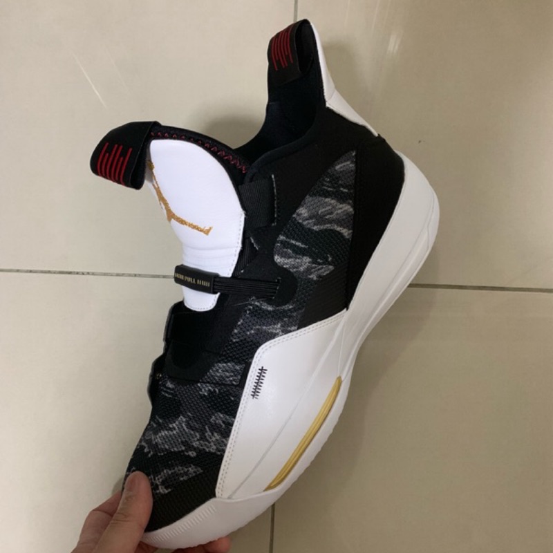  NIKE AIR JORDAN 33 PF 黑白金 虎紋 迷彩 BV5072-016 籃球 男鞋