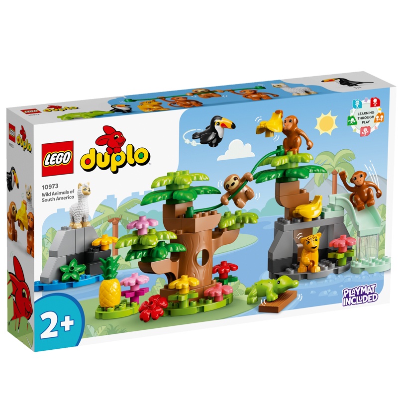 LEGO 10973 南美洲野生動物 得寶幼兒系列【必買站】樂高盒組