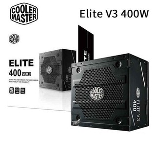 【喬格電腦】 Cooler Master ELITE 400W V3 黑化版 電源供應器~三年保固