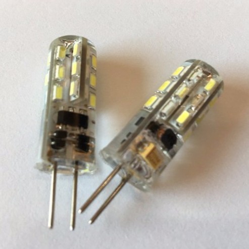 LED G4 2W 豆燈(白光/黃光)110V / 12V ，取代鹵素燈泡