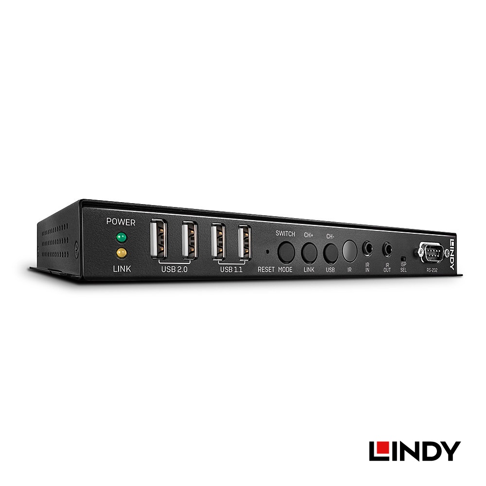 LINDY 林帝 HDMI KVM OVER IP 4K影音延長器-RX接收端(專業版) (38267)