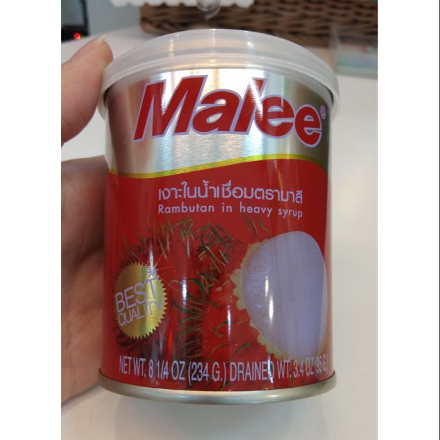 泰國代購/紅毛丹罐頭/甜而不膩234g