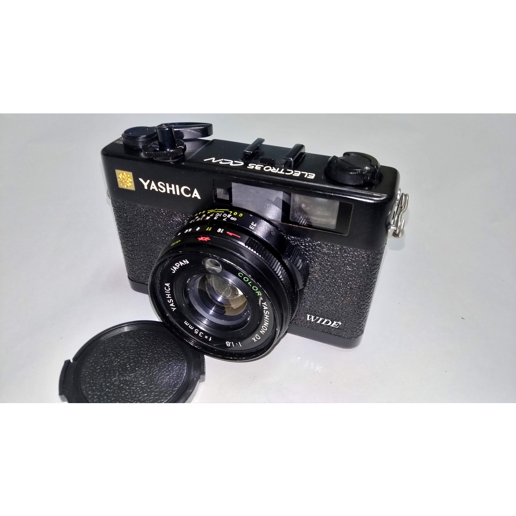 Yashica Electro 35 CCN Wide 35mm F1.8大光圈手動對焦底片相機(典藏銘機)