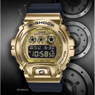 Casio G-Shock GM-6900g-9 黑金現貨