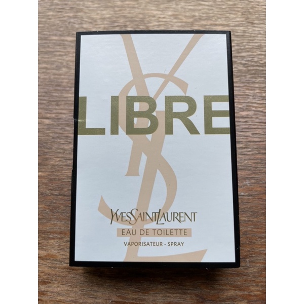 (面交忠孝敦化) YSL LIBRE 聖羅蘭 自由不羈女性淡香精1.2ml 針管