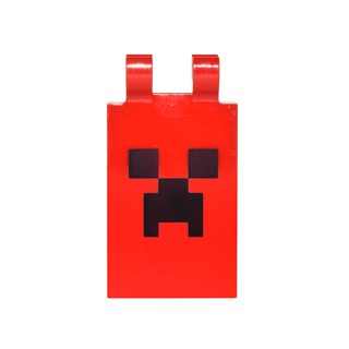 LEGO 樂高 零件 30350b 紅色 2x3 附夾子 6153845 平滑 平面 我的世界 創世神 旗子