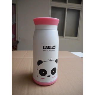 2手~PANDA熊貓不鏽鋼保溫瓶.保溫杯(300ml)