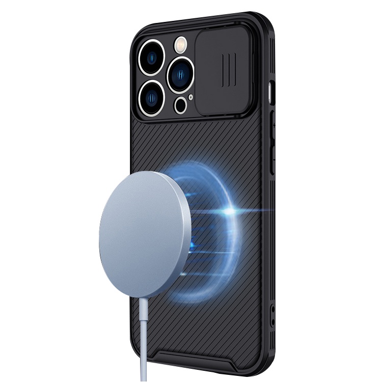 磁吸 適用於 iPhone13 14 pro max 12 MagSafe磁吸手機殼 二合一外防摔推窗無線 全包保護殼