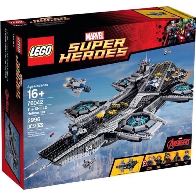 樂高 LEGO 76042 復仇者聯盟 神盾局航空母艦 超級英雄系列