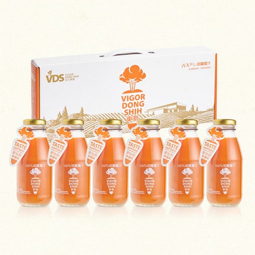 【VDS活力東勢】胡蘿蔔汁禮盒290ml x 6瓶/4盒/箱