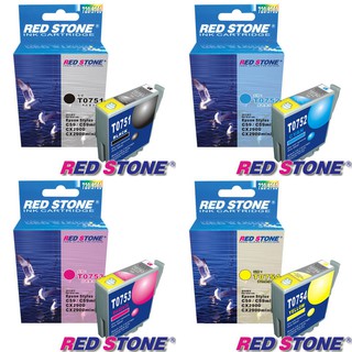 RED STONE for EPSON T0751~T0754墨水匣