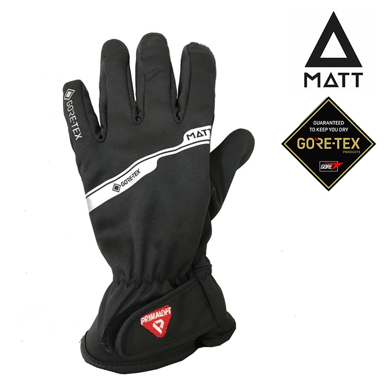MATT 西班牙 GORE-TEX 防水保暖 觸控手套 舒適親膚絨面襯裡 防風 防水 透氣 AR-85-BK