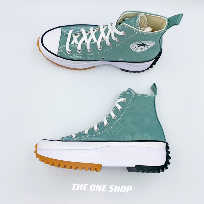 TheOneShop Converse Run Star Hike 鋸齒 厚底 增高 鋸齒鞋 高筒 綠色 172726C
