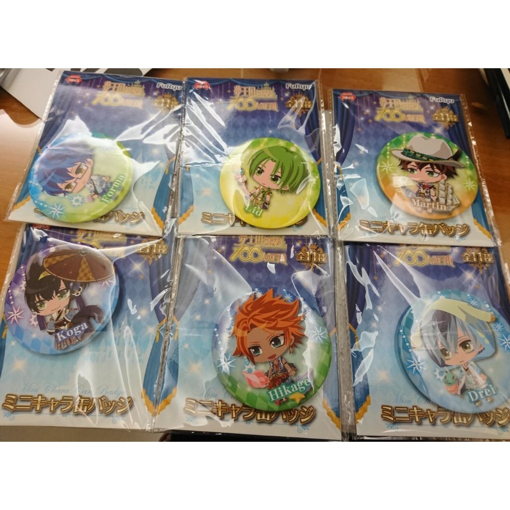 夢百胸章利德碎牙紫雨煌牙多萊陽影薩齊亞亞畢斯弗爾瑪夢王国と眠れる100人の王子様夢100 日版