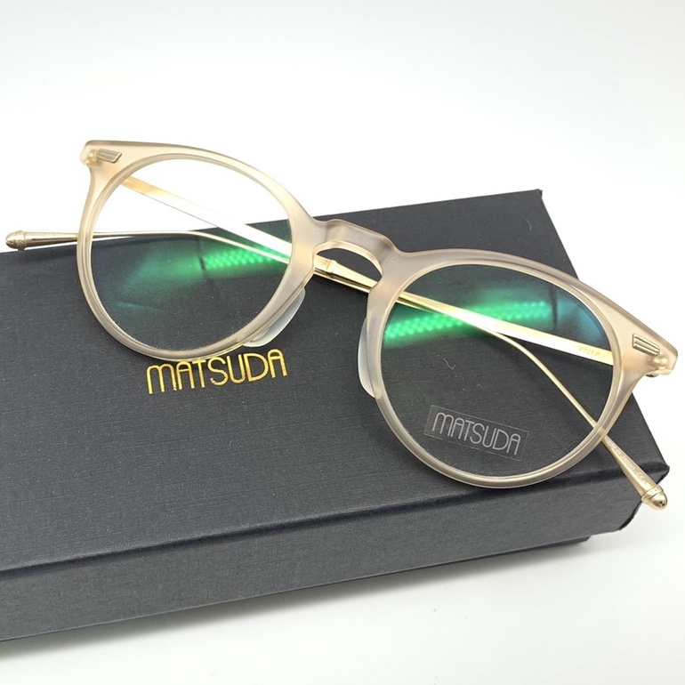 ✅🏆 頂級時尚 🏆 [檸檬眼鏡] MATSUDA M2026 MCMP 極致細膩的完美工藝 純手工打造