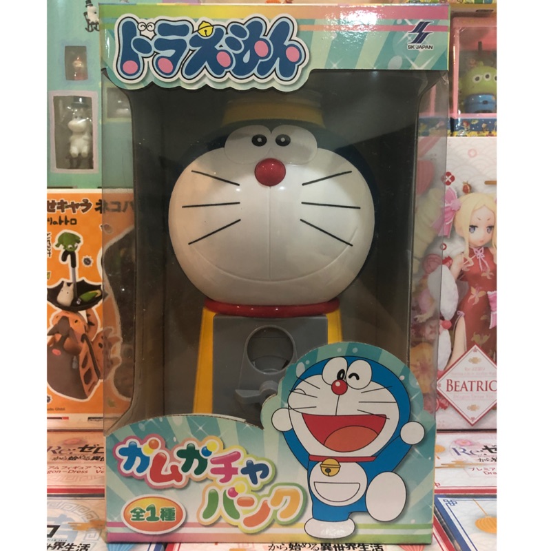 日本🇯🇵空運✈️正版景品 哆啦a夢 扭蛋存錢桶 扭蛋機 小叮噹 Doraemon 玩具 收納 存錢罐 存錢筒 轉蛋