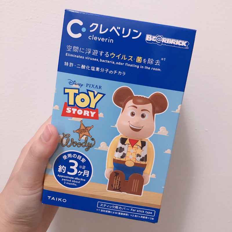 ‼️現貨釋出‼️日本 Cleverin加護靈 置放型  限量 迪士尼 玩具總動員  系列 庫柏力克熊 胡迪 聯名款