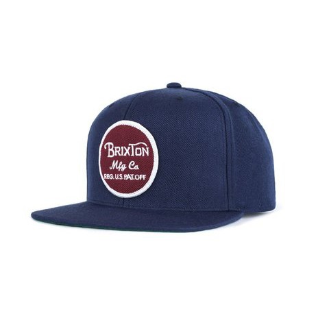 Brixton Wheeler 帽子 (深藍/紅)《Jimi Skate Shop》