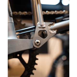 Ti Parts Workshop Brompton 小布 P/T Line 後摺位鈦合金中軸螺絲 HGB-5-PT