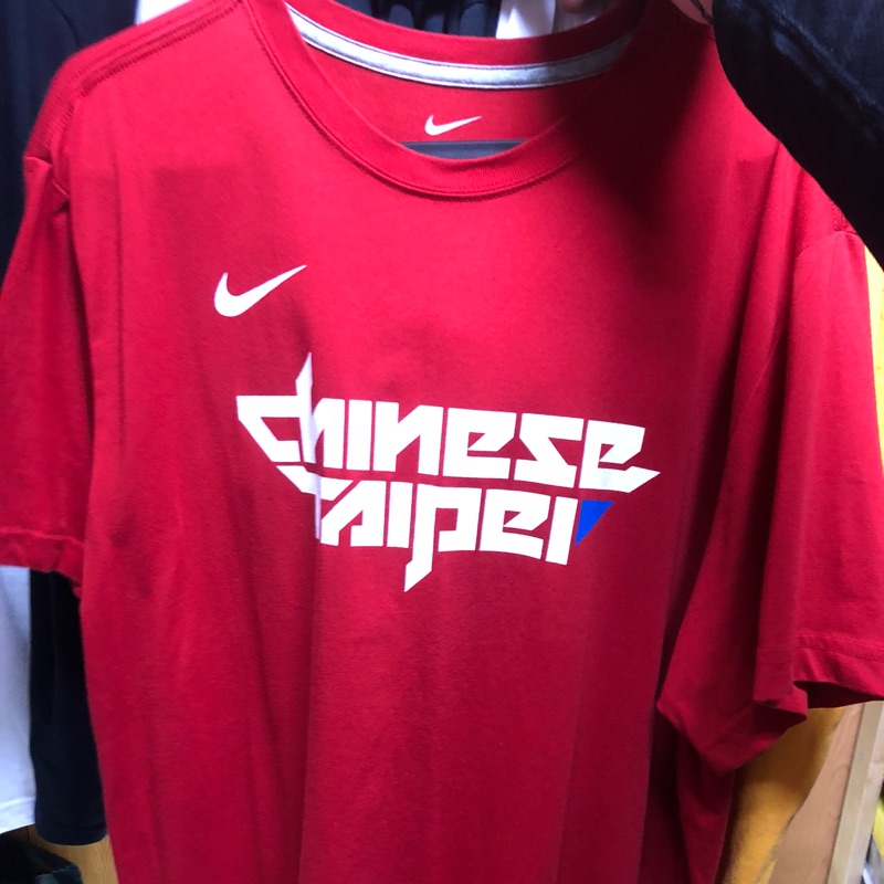 【Bias】Nike Chinese Taipei 中華台北 紅色 XXL 9成新