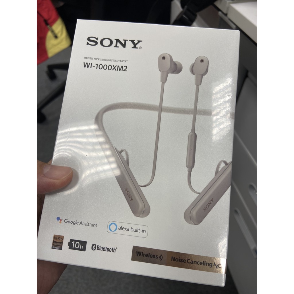 [全新][未拆封][尾牙][公司貨] SONY WI-1000XM2 智慧降噪無線藍牙頸掛入耳式耳機