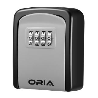 ORIA 4位數字密碼組合鎖盒大容量壁掛式鑰匙收納盒(一個裝/兩個裝)