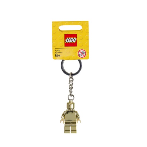 正版 LEGO 樂高鑰匙圈 小金人  人偶鑰匙圈 車鑰匙 背包吊飾 鎖圈 吊飾 COCOS FG280