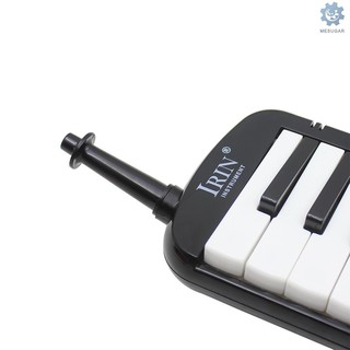 IRIN 37鍵口風琴含背包背帶軟吹管短吹嘴擦布（擦布帶logo不帶logo隨機發貨） 黑色 #5